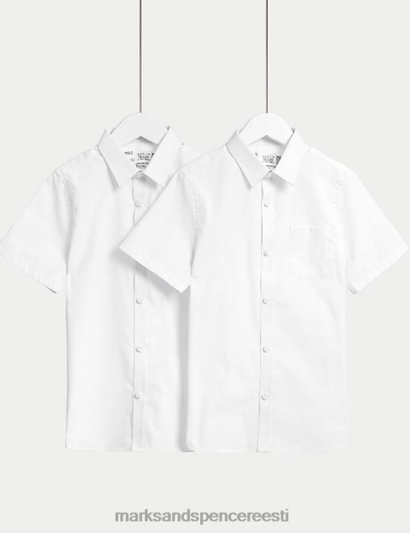 koolivorm ee Marks & Spencer lapsed 2pk slim fit nahaga koolisärgid valge NZTRN8429