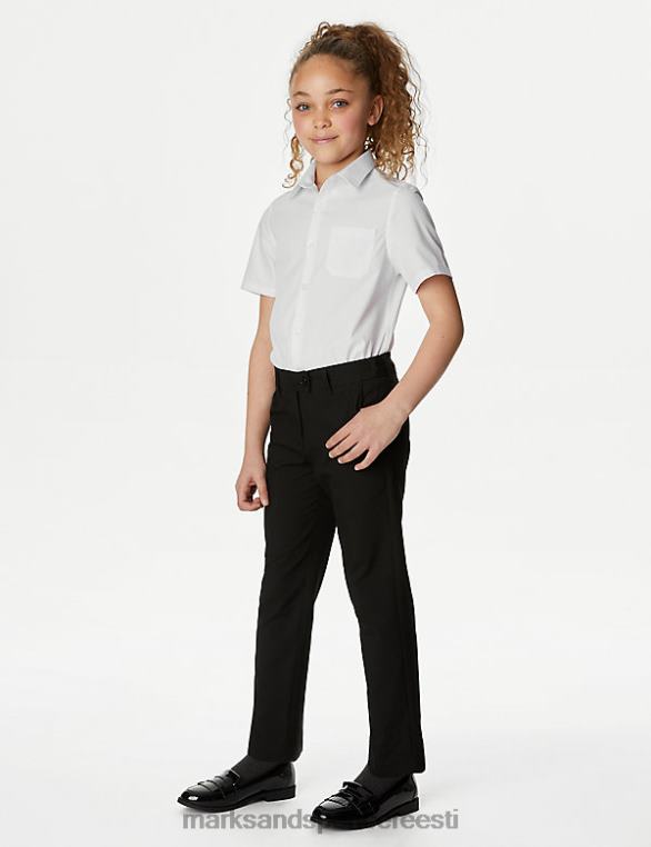 koolivorm ee Marks & Spencer lapsed 2pk slim fit nahaga koolisärgid valge NZTRN9366