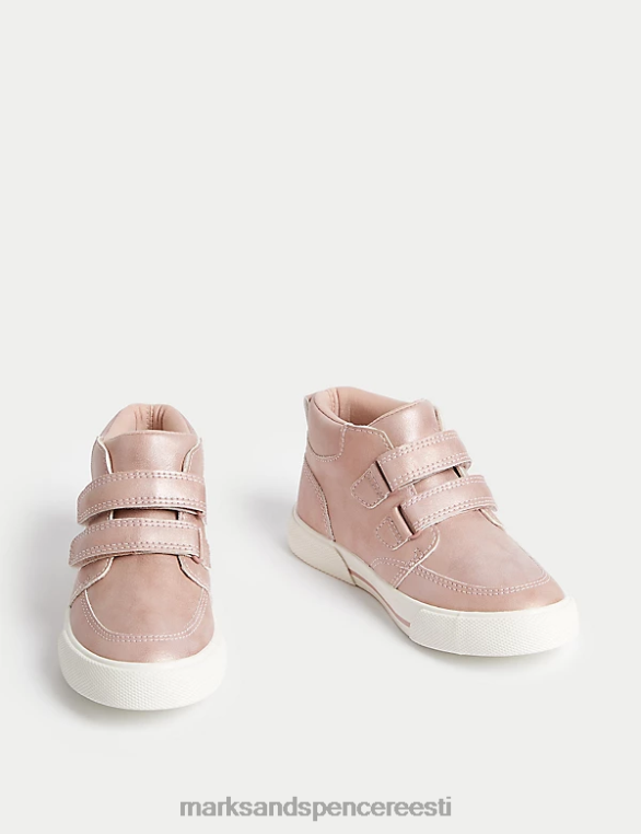 jalatsid ee Marks & Spencer lapsed freshfeet riptape kõrged topid roosa NZTRN8409