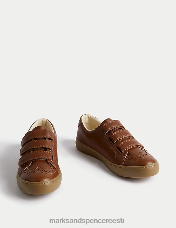 jalatsid ee Marks & Spencer lapsed freshfeet riptape trenažöörid tan NZTRN7980