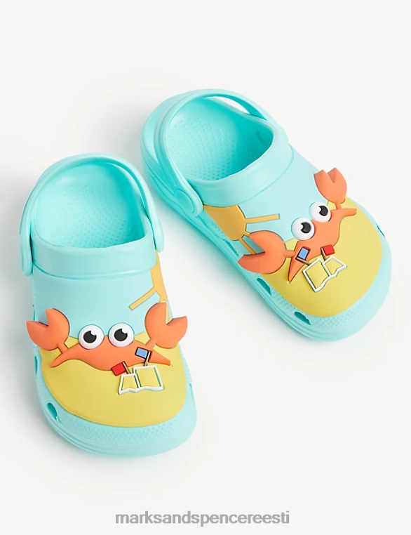 jalatsid ee Marks & Spencer lapsed krabi ummistus roheline NZTRN8693