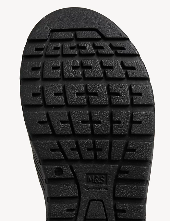 jalatsid ee Marks & Spencer lapsed nahast freshfeet koolijalatsid must NZTRN8039