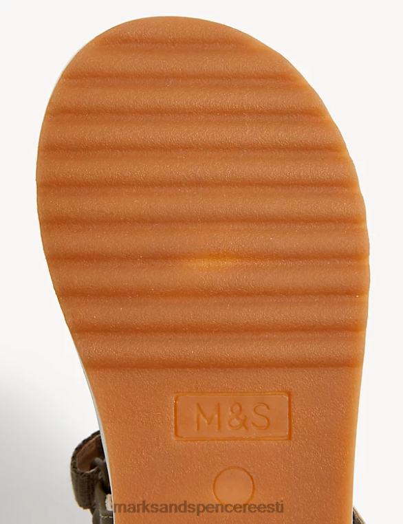jalatsid ee Marks & Spencer lapsed riptape matkajad khaki NZTRN8376