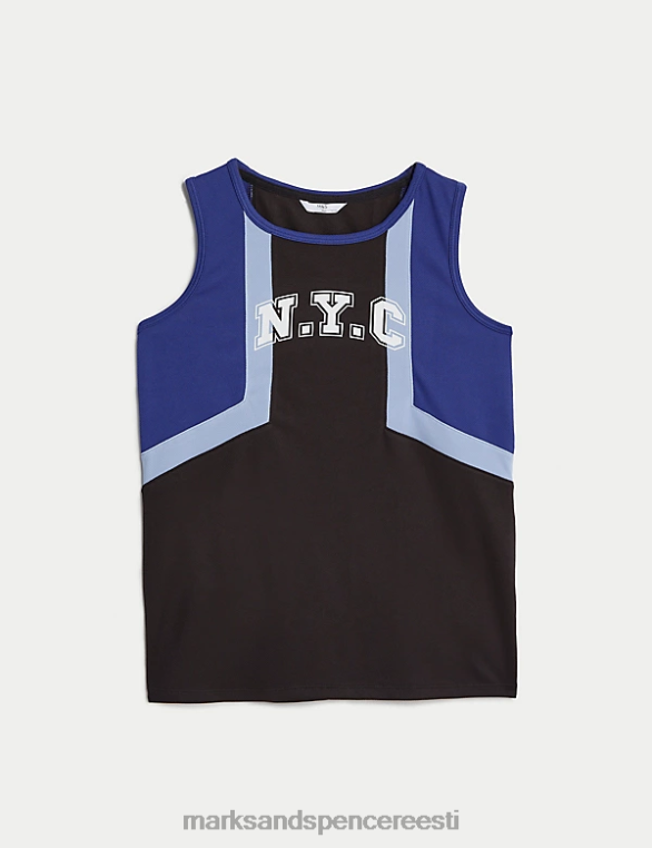Riietus ee Marks & Spencer lapsed korvpalli vest süsinik NZTRN8174