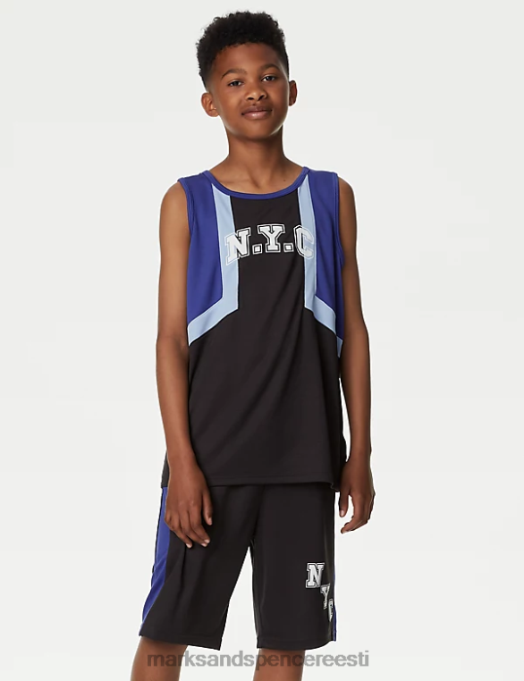 Riietus ee Marks & Spencer lapsed korvpalli vest süsinik NZTRN8174