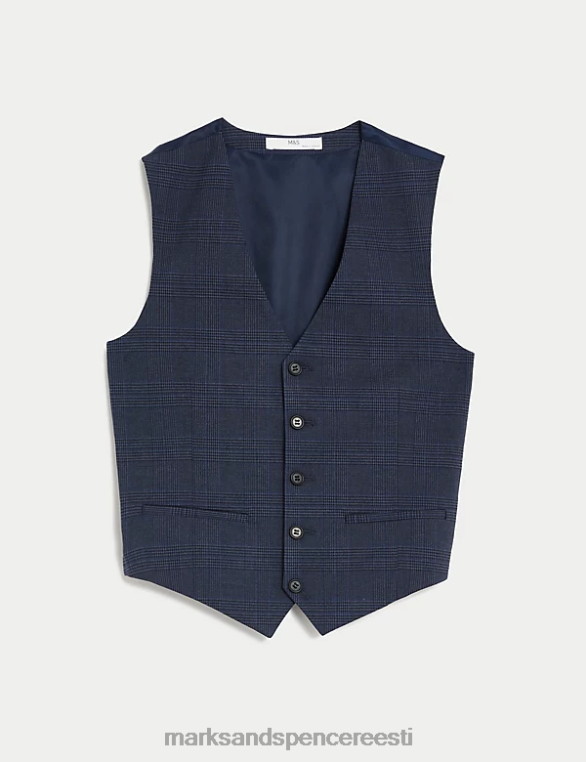 Riietus ee Marks & Spencer lapsed kontrollitud ülikonna vest merevägi NZTRN8158