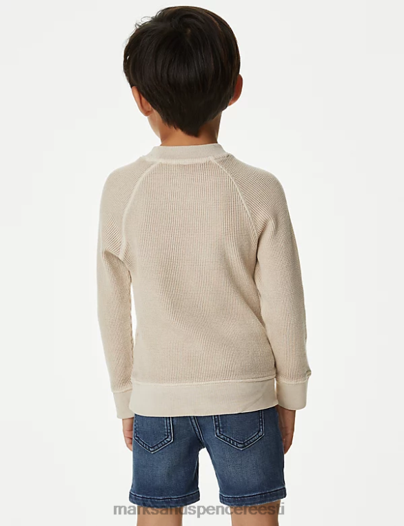 Riietus ee Marks & Spencer lapsed puhtast puuvillast dressipluus kivi NZTRN7857
