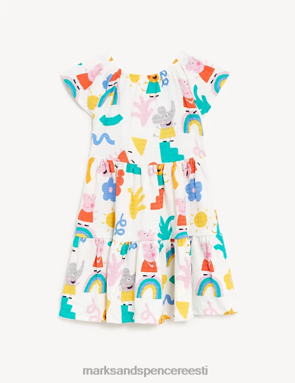 Riietus ee Marks & Spencer lapsed puuvillane peppa sea astmeline kleit mitu NZTRN9053