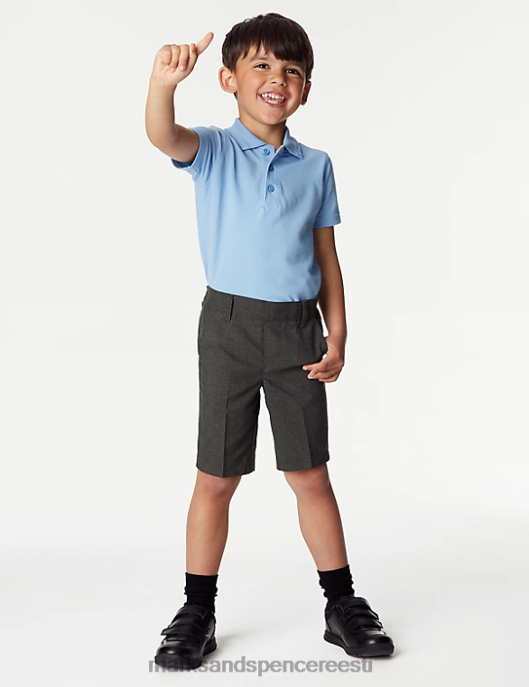 Riietus ee Marks & Spencer lapsed 2pk kitsa jalaga koolipüksid hall NZTRN8175