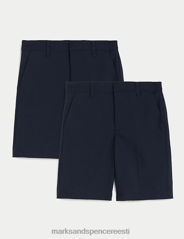 Riietus ee Marks & Spencer lapsed 2pk tavalised koolipüksid merevägi NZTRN8063