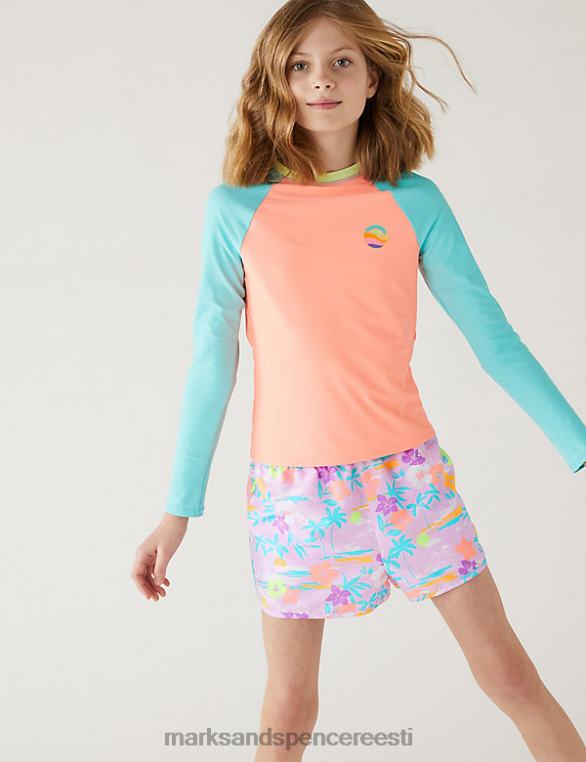Riietus ee Marks & Spencer lapsed peopesajäljega ujumispüksid lilla NZTRN9608