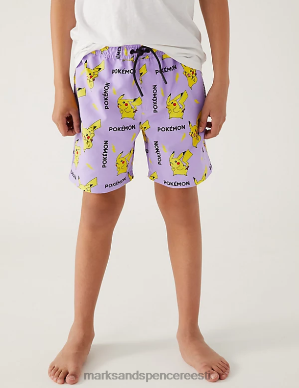 Riietus ee Marks & Spencer lapsed pokemoni ujumispüksid must segu NZTRN8564