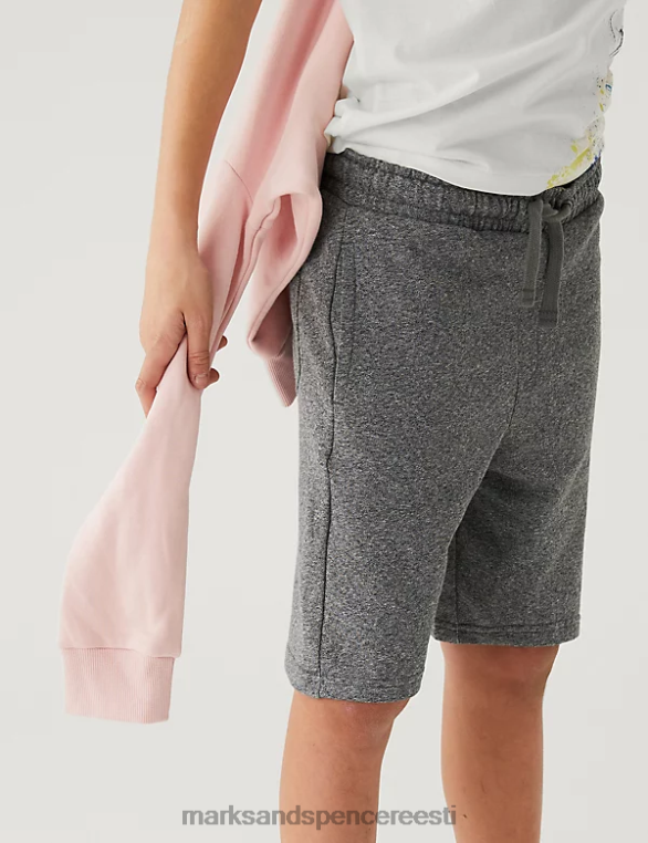 Riietus ee Marks & Spencer lapsed puuvillased lühikesed püksid süsi NZTRN8596