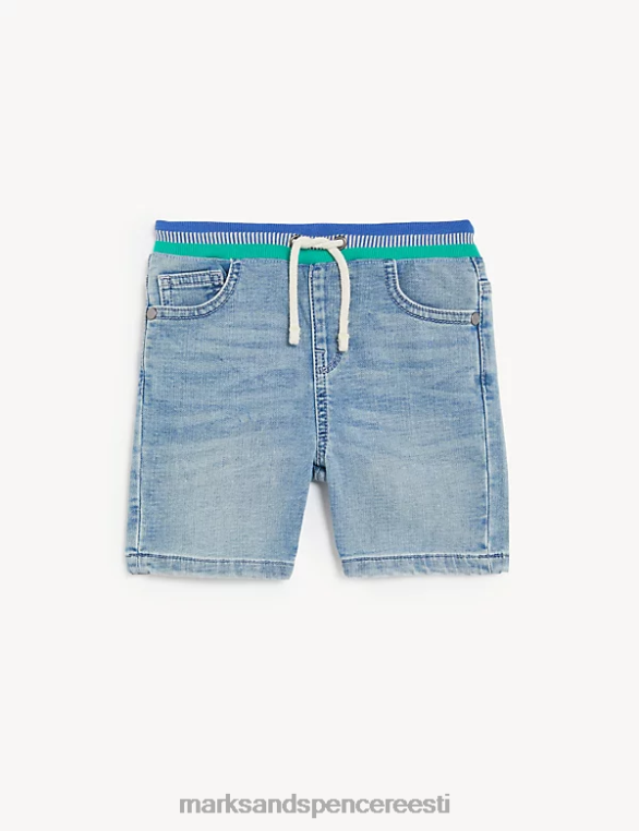 Riietus ee Marks & Spencer lapsed puuvillased teksapüksid hele denim NZTRN8635