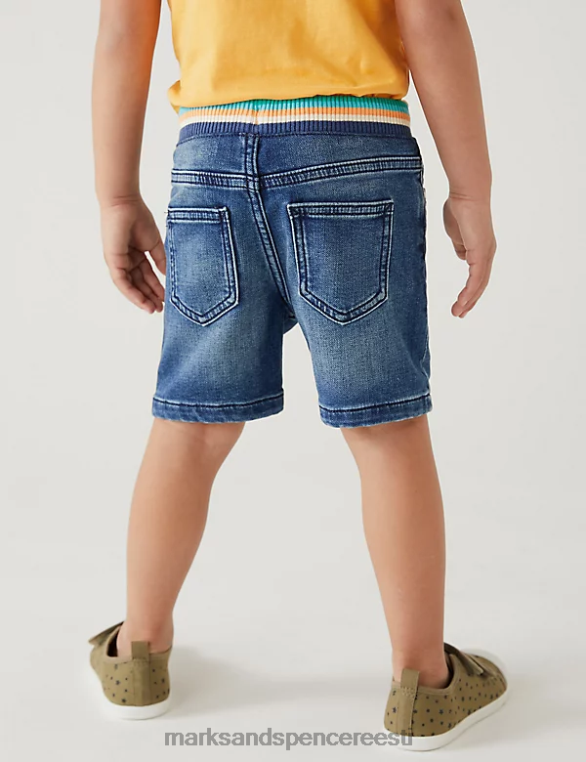 Riietus ee Marks & Spencer lapsed puuvillased teksapüksid tumesinine denim NZTRN8398