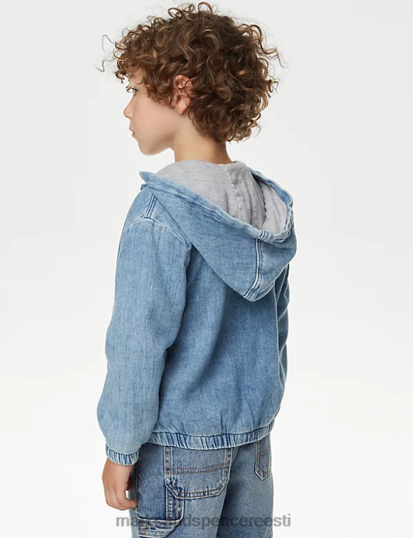 Riietus ee Marks & Spencer lapsed kapuutsiga lukuga jope denim NZTRN7919
