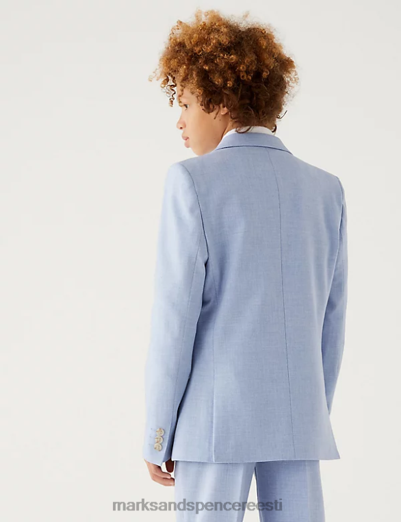 Riietus ee Marks & Spencer lapsed mini mulle ülikonna jope pehme sinine NZTRN7953