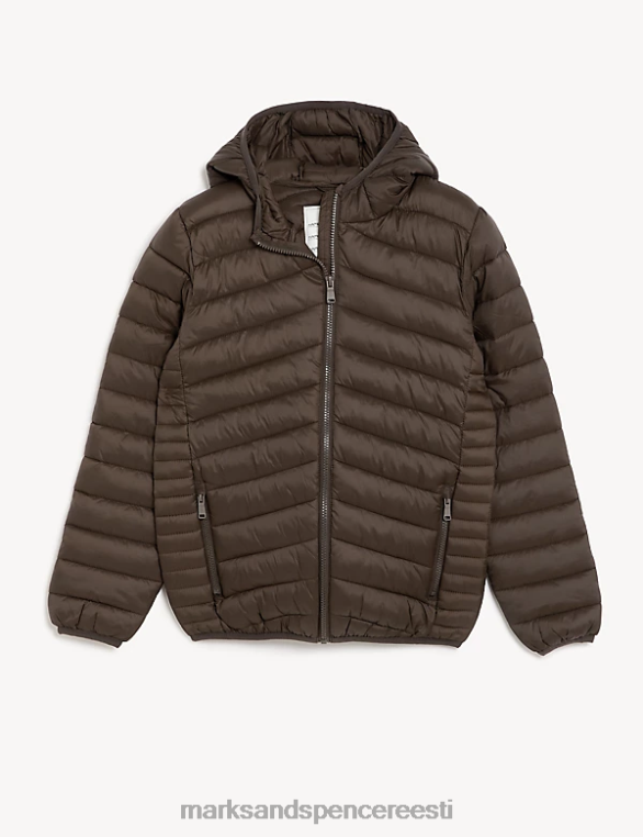 Riietus ee Marks & Spencer lapsed stormwear kerge polsterdatud jope pruun NZTRN8259