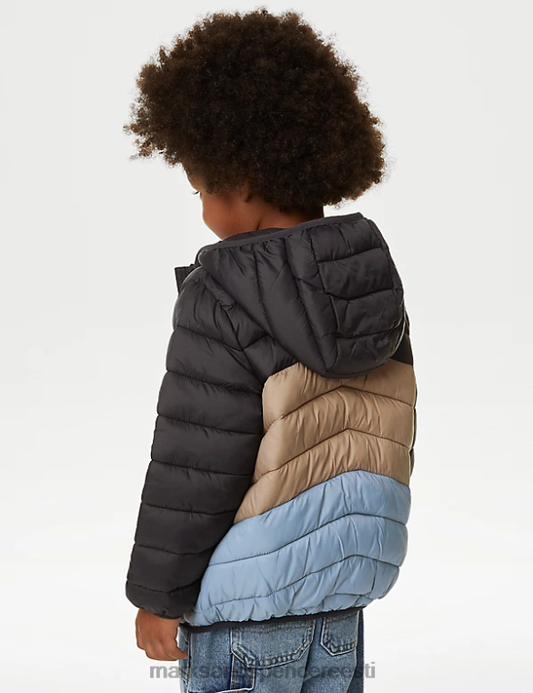 Riietus ee Marks & Spencer lapsed stormwear kerge polsterdatud jope söe segu NZTRN8167