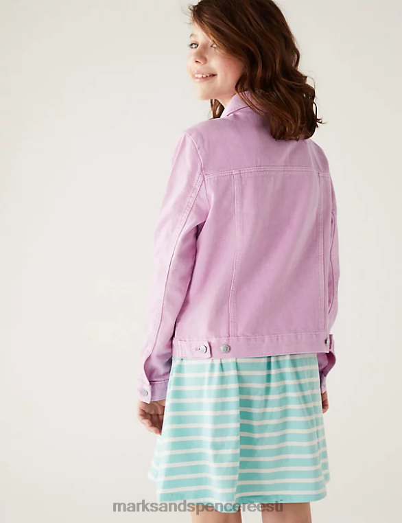 Riietus ee Marks & Spencer lapsed teksajakk roosa NZTRN9571