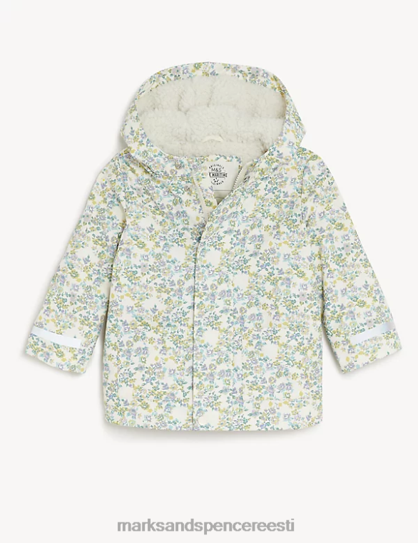 Riietus ee Marks & Spencer lapsed tormirõivad lilleline kapuutsiga kalurimantel mitu NZTRN8805