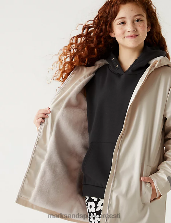 Riietus ee Marks & Spencer lapsed tormirõivad metallist kalurimantel kreem NZTRN9516