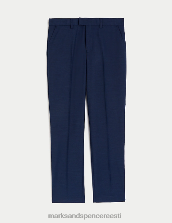Riietus ee Marks & Spencer lapsed õhukesed ülikonnapüksid indigo NZTRN8406