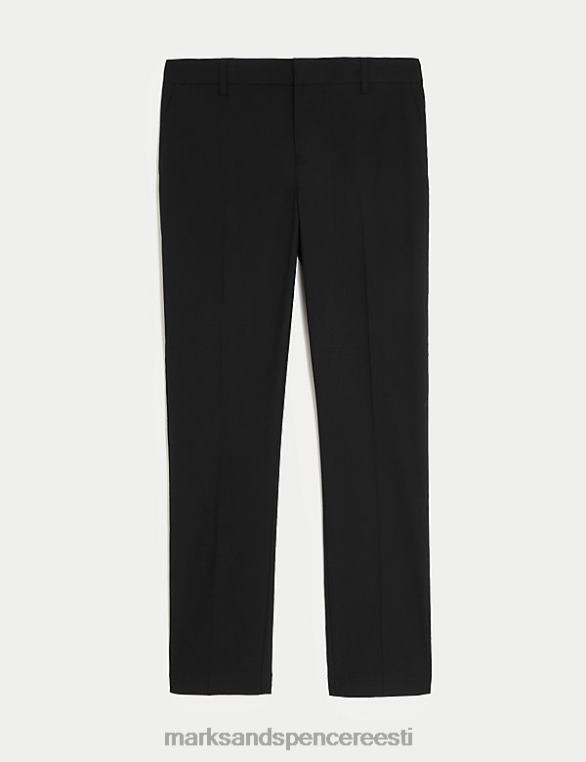 Riietus ee Marks & Spencer lapsed kitsa jalaga koolipüksid must NZTRN8298