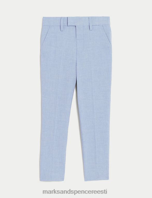 Riietus ee Marks & Spencer lapsed mini me suit püksid pehme sinine NZTRN7998