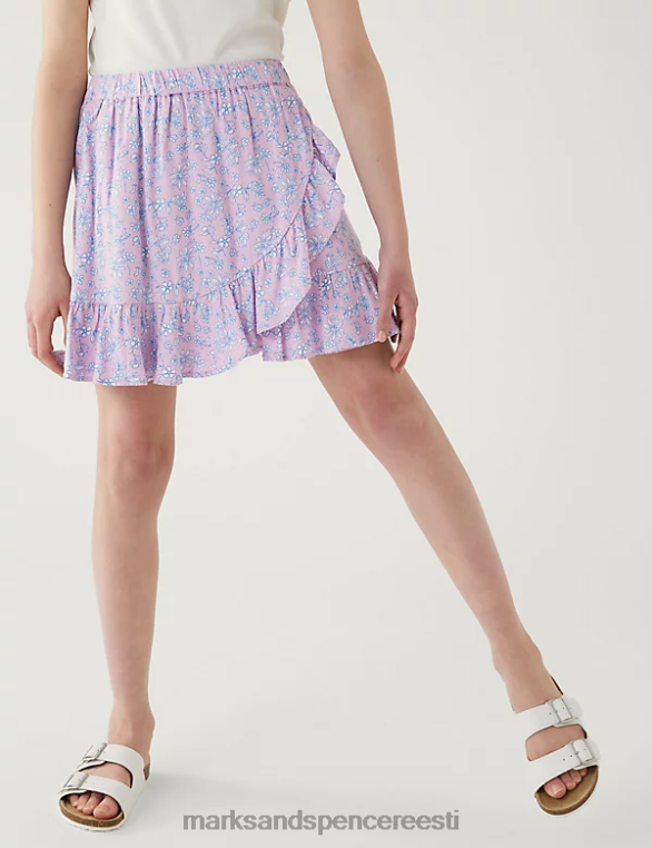 Riietus ee Marks & Spencer lapsed lilleline skort roosa NZTRN9184