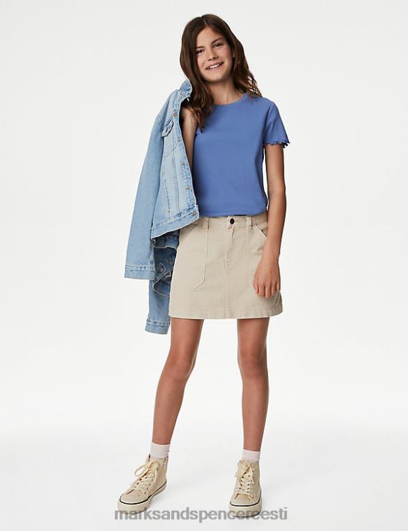 Riietus ee Marks & Spencer lapsed puhtast puuvillast cargo seelik kivi NZTRN9215