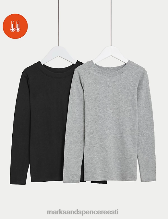 Riietus ee Marks & Spencer lapsed 2tk termopuuvillasegu vestid must segu NZTRN8604
