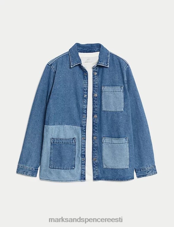 Riietus ee Marks & Spencer lapsed 2tk särgi ja t-särgi komplekt denim NZTRN7969