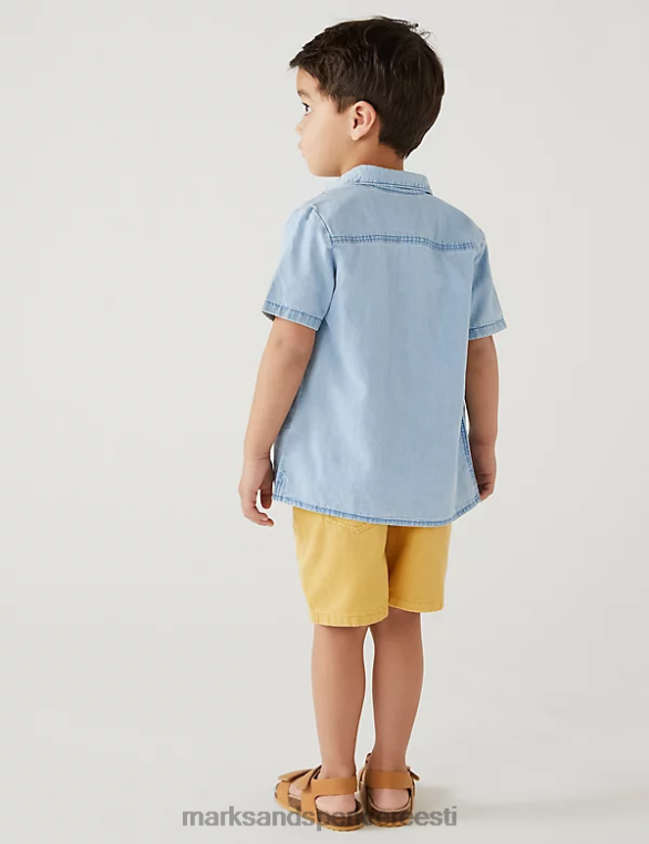 Riietus ee Marks & Spencer lapsed 2tk särgi ja t-särgi komplekt denim NZTRN8335