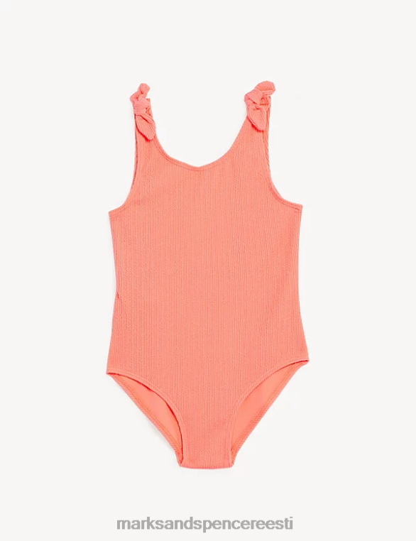 Riietus ee Marks & Spencer lapsed kortsus vööri ujumistrikoo korallid NZTRN8681