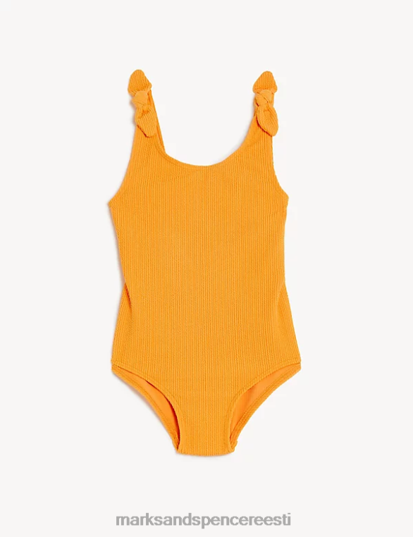 Riietus ee Marks & Spencer lapsed mini me crinkle ujumistrikoo oranž NZTRN7923