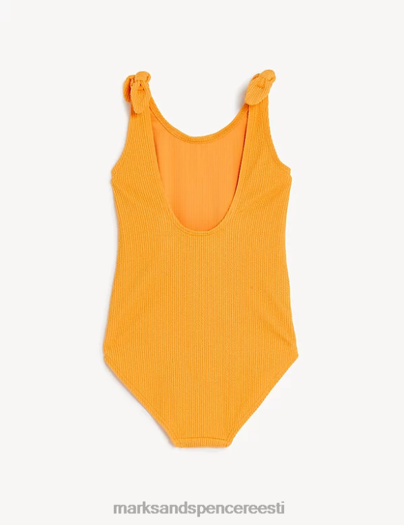 Riietus ee Marks & Spencer lapsed mini me crinkle ujumistrikoo oranž NZTRN7923