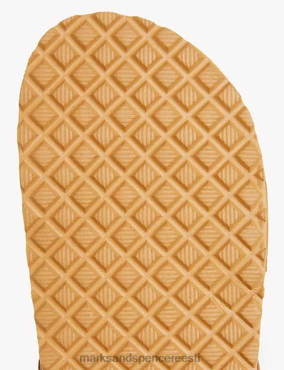 Riietus ee Marks & Spencer lapsed riptape jalaga sandaalid tan NZTRN8605