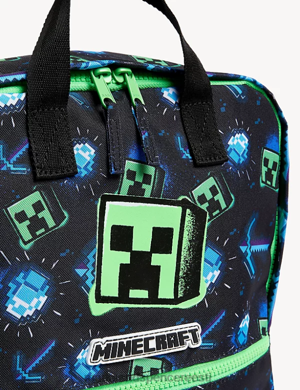 tarvikud ee Marks & Spencer lapsed minecraft vetthülgav kooliseljakott must NZTRN7811