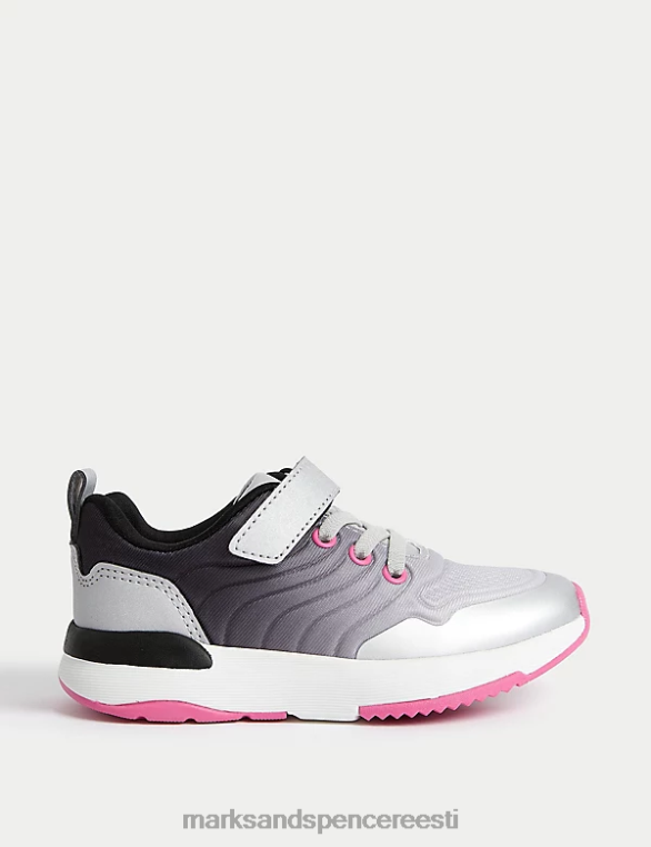 jalatsid ee Marks & Spencer lapsed freshfeet riptape sporditrenažöörid hõbedasegu NZTRN9403