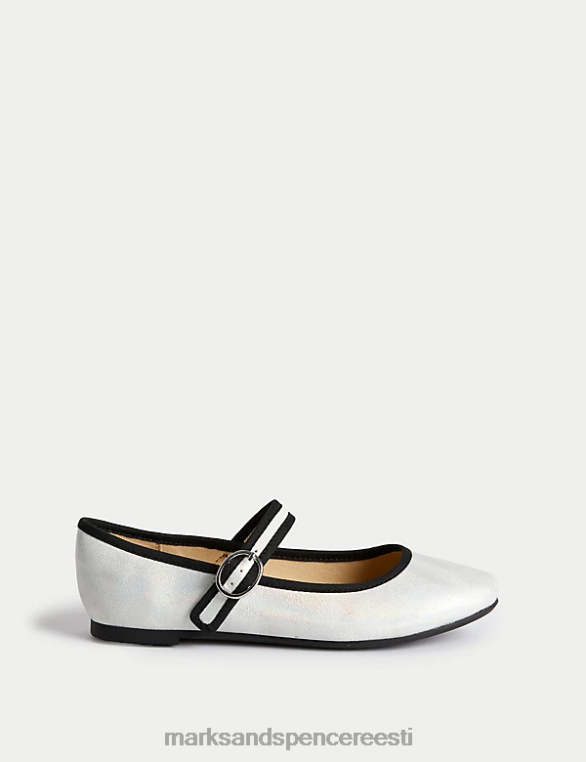 jalatsid ee Marks & Spencer lapsed mary jane kingad hõbedasegu NZTRN9191