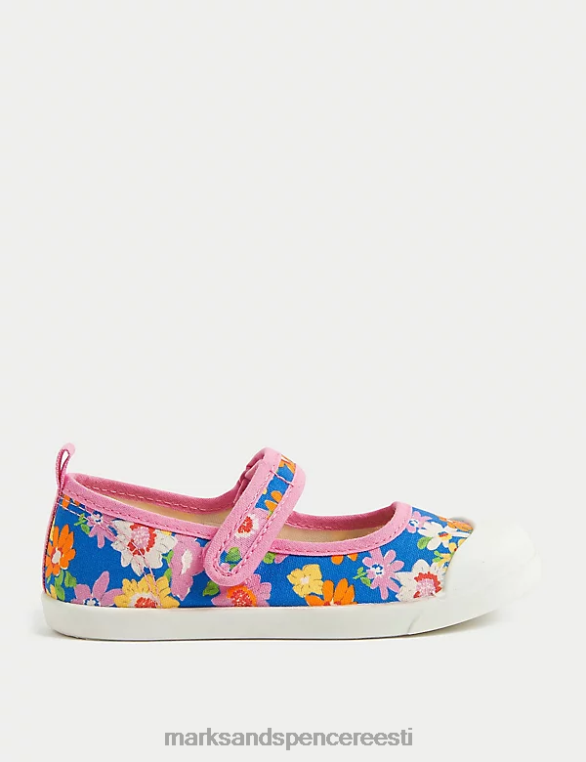 jalatsid ee Marks & Spencer lapsed riptape lillelised mary jane kingad roosa segu NZTRN9390