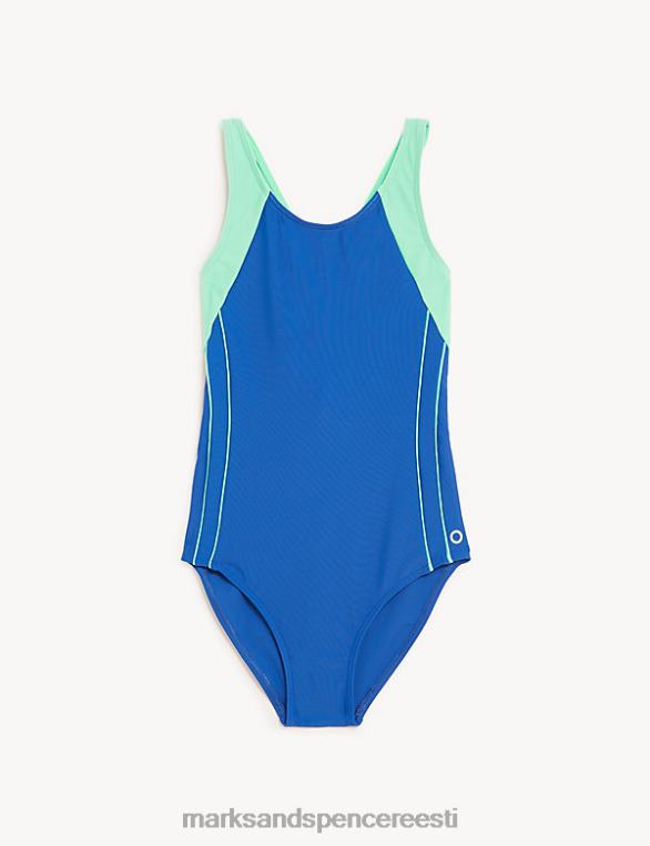koolivorm ee Marks & Spencer lapsed sportlik ujumistrikoo koobalt NZTRN9581