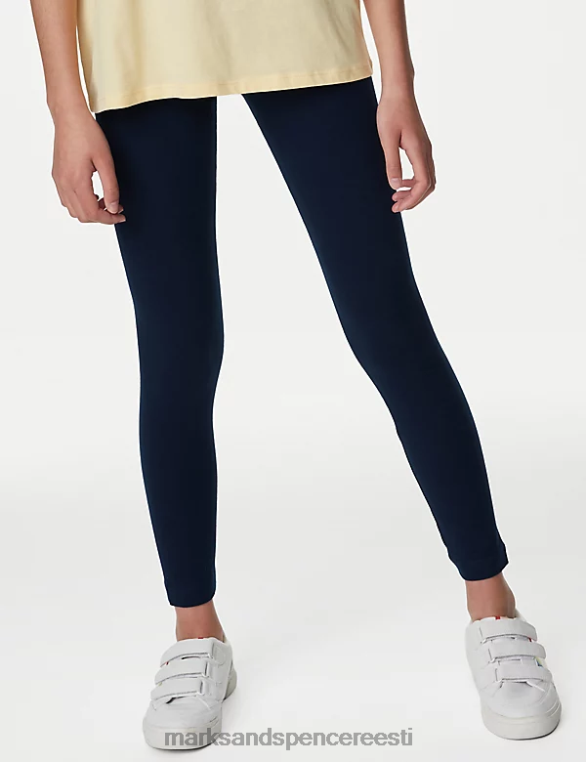 Riietus ee Marks & Spencer lapsed 2pk puuvillased retuusid merevägi NZTRN9368