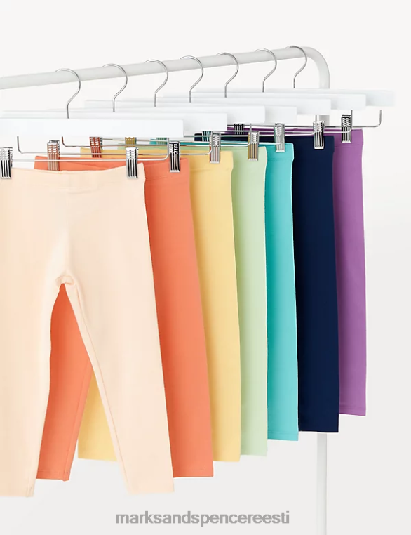 Riietus ee Marks & Spencer lapsed 7 tk puuvillarikkad lihtsad retuusid mitu NZTRN8913