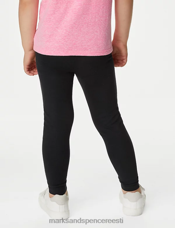 Riietus ee Marks & Spencer lapsed puuvillased retuusid must NZTRN9907