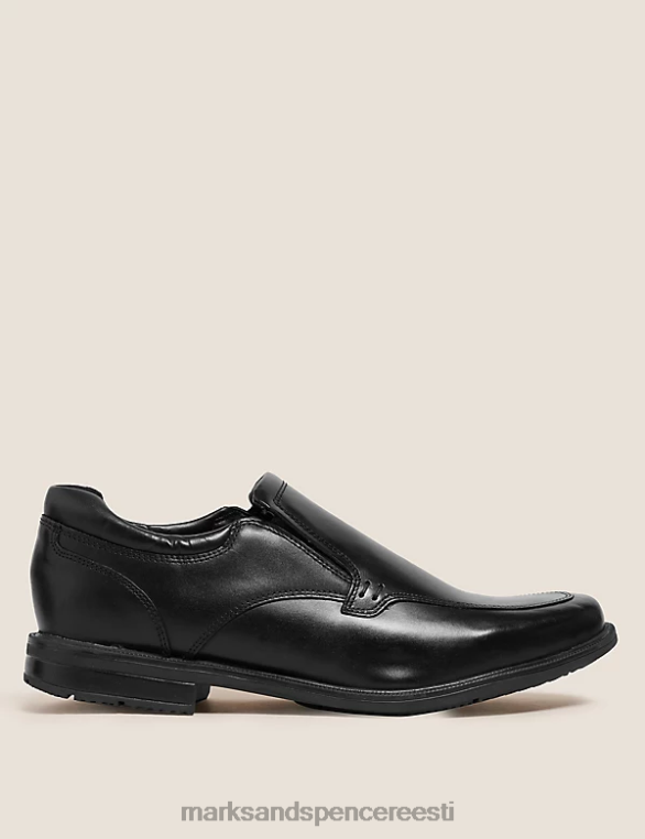 jalatsid ee Marks & Spencer mehed laia istuvusega airflex nahast kingad must NZTRN6755
