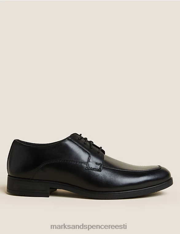 jalatsid ee Marks & Spencer mehed laiad nahast derby kingad must NZTRN6078