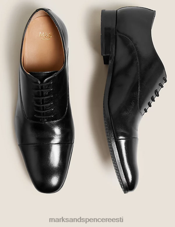 jalatsid ee Marks & Spencer mehed nahast oxfordi kingad must NZTRN7136