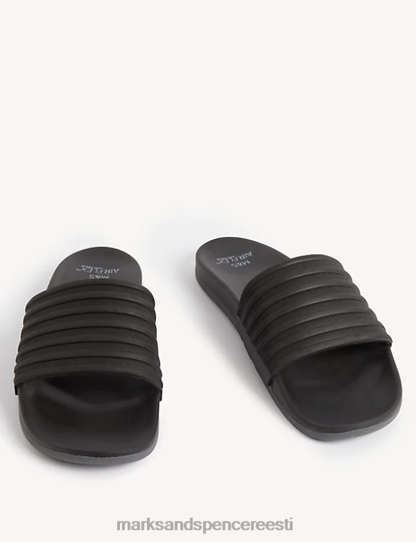jalatsid ee Marks & Spencer mehed airflexi triibulised liugurid must segu NZTRN5424